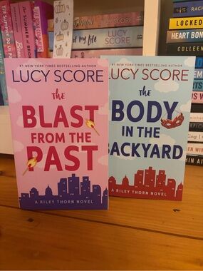 Set of 2 Lucy Score Books (new)